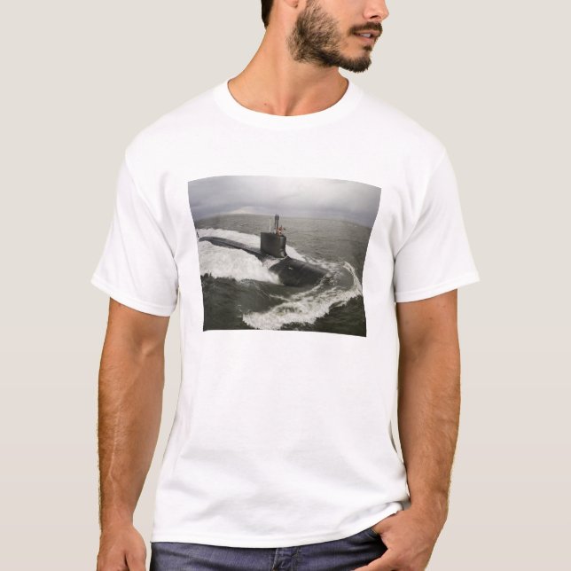 Camiseta Submarino de ataque de clase Virginia (Anverso)