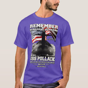 Camiseta Submarino de ataque USS Pollack SSN603
