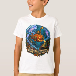 Camiseta Submarino de Calabaza Dive Past Midnight