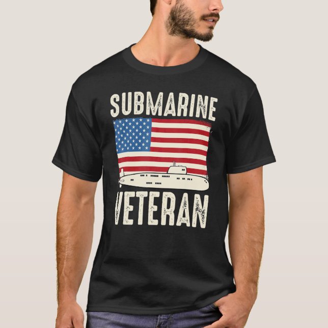 Camiseta Submarino De Ee.Uu. Celebra La Independencia De Ve (Anverso)