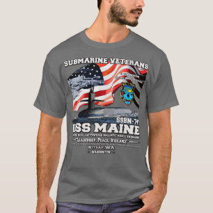 Camiseta Submarino de la Marina de Estados Unidos SSBN741