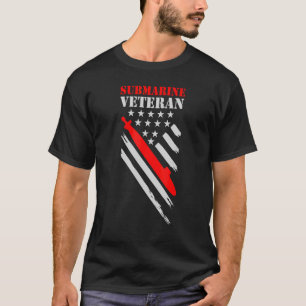 Camiseta Submarino De La Marina De Estados Unidos Veterano