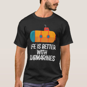 Camiseta Submarino Guay Para Hombres Mujeres Submarino De V