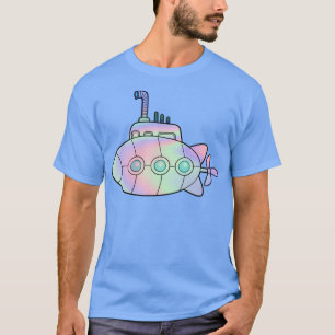 Camiseta submarino holográfico