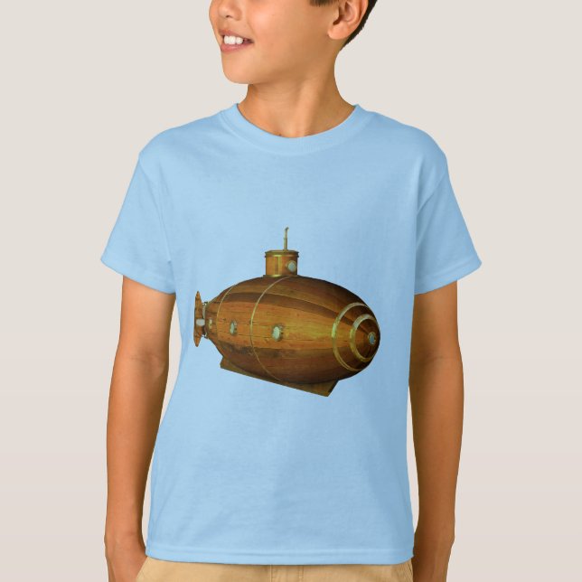 Camiseta submarino temprano (Anverso)