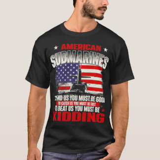 Camiseta Submarinos norteamericanos Patrióticos Marina de G