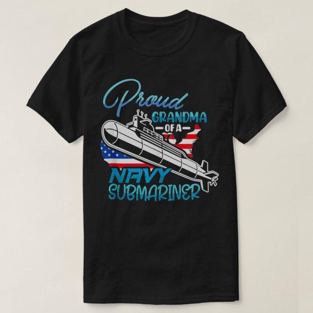 Camiseta Submarinos Veteranos Abuela de Marina (Diseño del anverso)