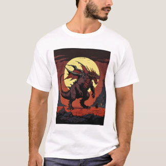 Camiseta Subprocesos Dragon: Fierce y Elegante