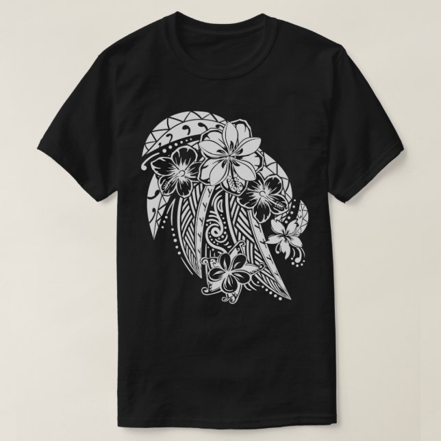 Camiseta Subprocesos tribales de la Polinesia Maui (Diseño del anverso)
