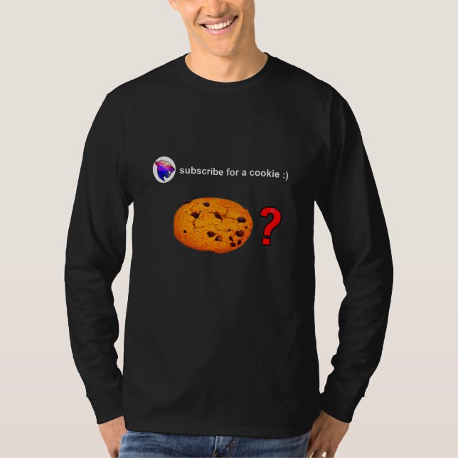 CAMISETA SUBSCRIBE FOR A COOKIE! (Anverso)
