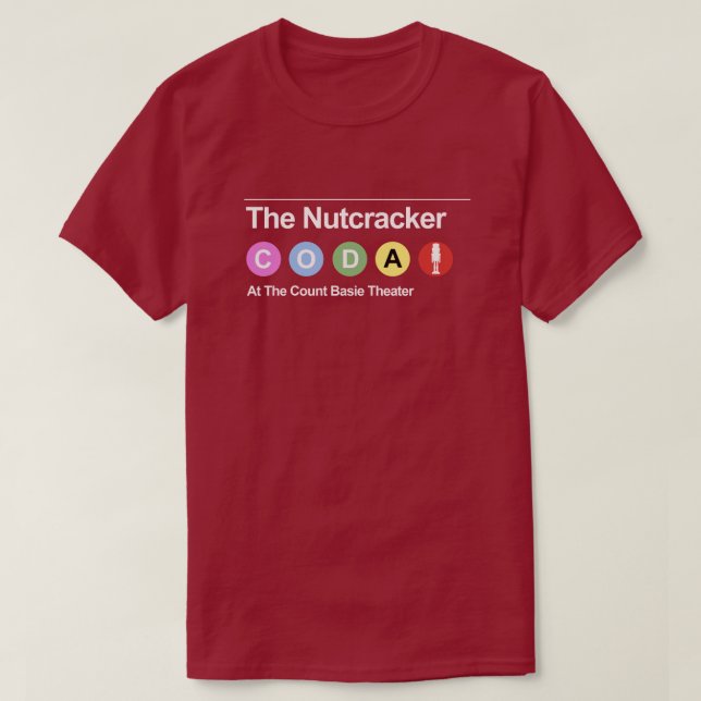 Camiseta Subway Cascanueces (Diseño del anverso)