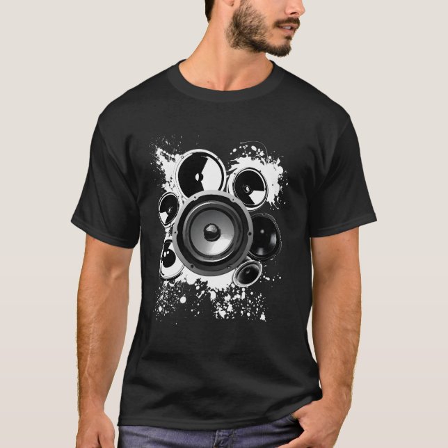 Camiseta Subwo de frecuencia de sonido de la generación de  (Anverso)