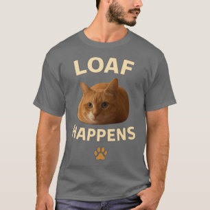 Camiseta Sucede Pan Amantes de los Gatos Unirse amigos