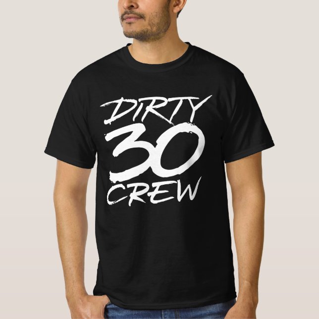 Camiseta Sucia 30 tripulaciones (Anverso)