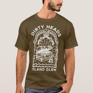 Camiseta sucia cabeza isla resplandor 2