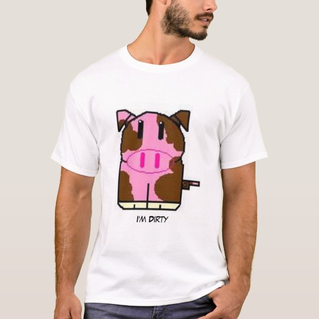 Camiseta sucia del cerdo (Anverso)