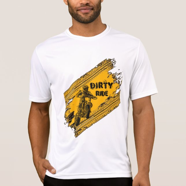 Camiseta sucia para montar en bicicleta (Anverso)