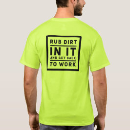 Camiseta Suciedad de goma