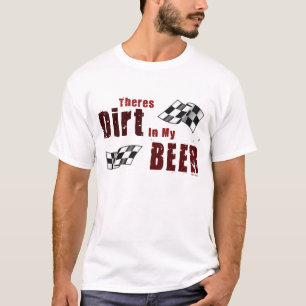 Camiseta Suciedad en rojo de la cerveza