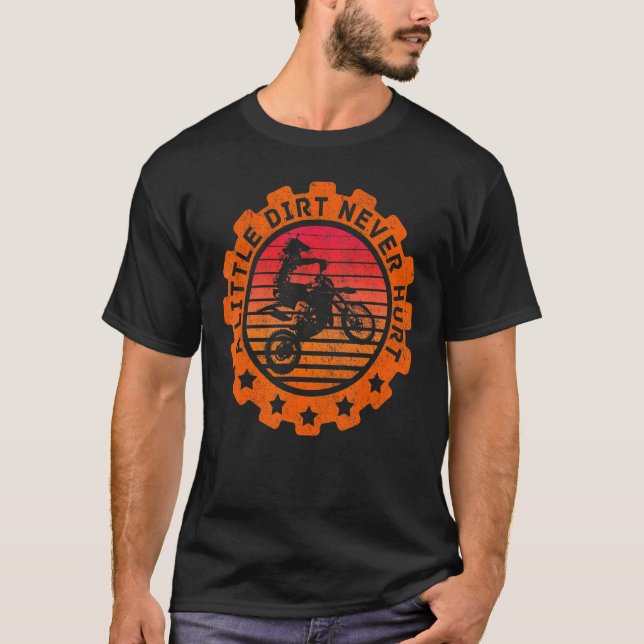 Camiseta Suciedad Nunca Lastima A Los Deportes De Moto Carr (Anverso)