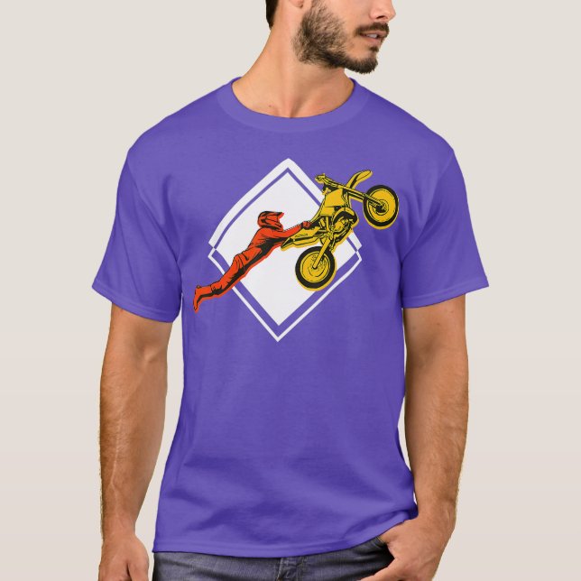 Camiseta Sucio Bicicleta Motocross Supercross MX (Anverso)