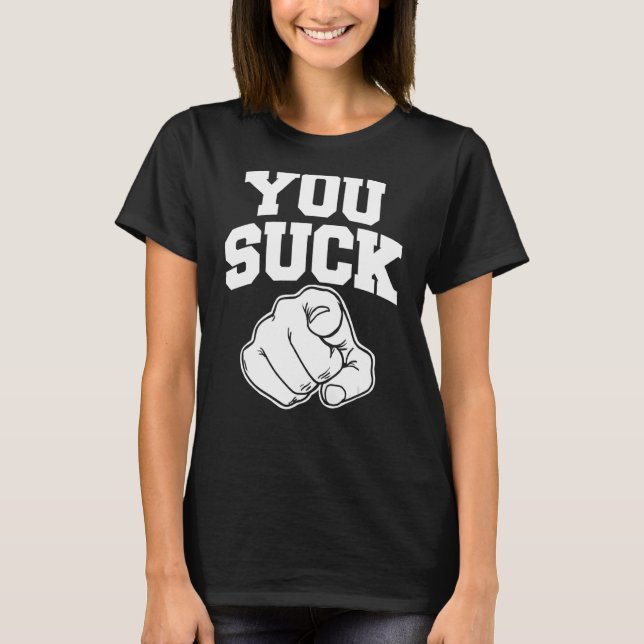 Camiseta Suck (Anverso)