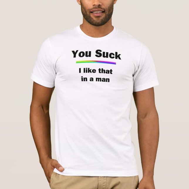 Camiseta Suck (Anverso)
