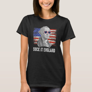 Camiseta Suck It England 4 De Julio Hombres Y Mujeres
