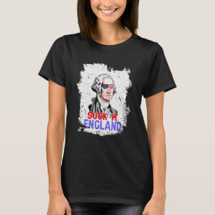 Camiseta Suck It England 4 De Julio Para Hombres Y Mujeres