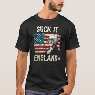 Camiseta Suck It England Celebrati Del 4 De Julio De La Ind