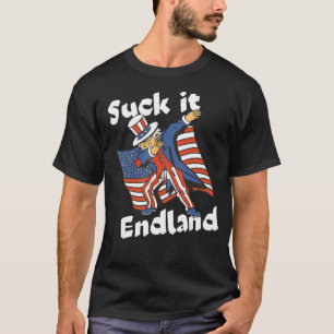Camiseta Suck It England Dabbing Tío Sam 4 De Julio Am
