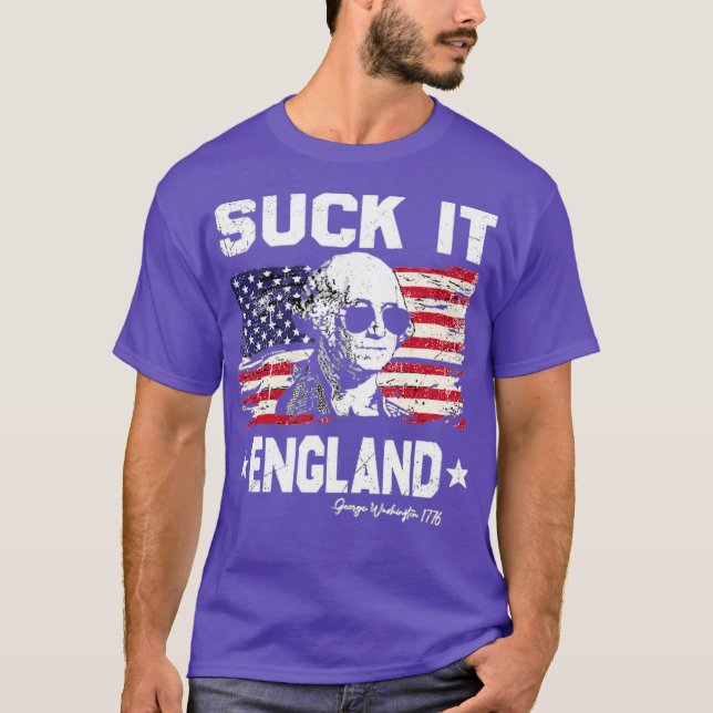 Camiseta Suck It England George (Anverso)