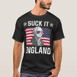 Camiseta Suck It England George Washington 1776 Funny 4th O