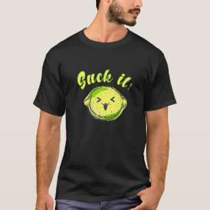 Camiseta Suck It Green Lime Mexicana Shot Tequila Love