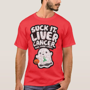 Camiseta Suck It Hepal Cancer Gimme Candy Funny Boo Ghost H