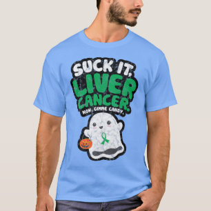 Camiseta Suck It Hepal Cancer Gimme Candy Funny Boo Ghost H