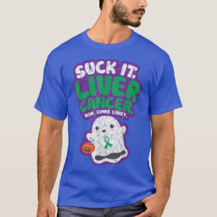 Camiseta Suck It Hepal Cancer Gimme Candy Funny Boo Ghost H