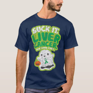 Camiseta Suck It Hepal Cancer Gimme Candy Funny Boo Ghost H