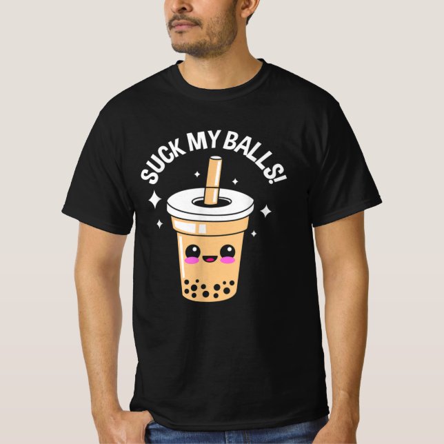 Camiseta Suck My Balls Boba (Anverso)