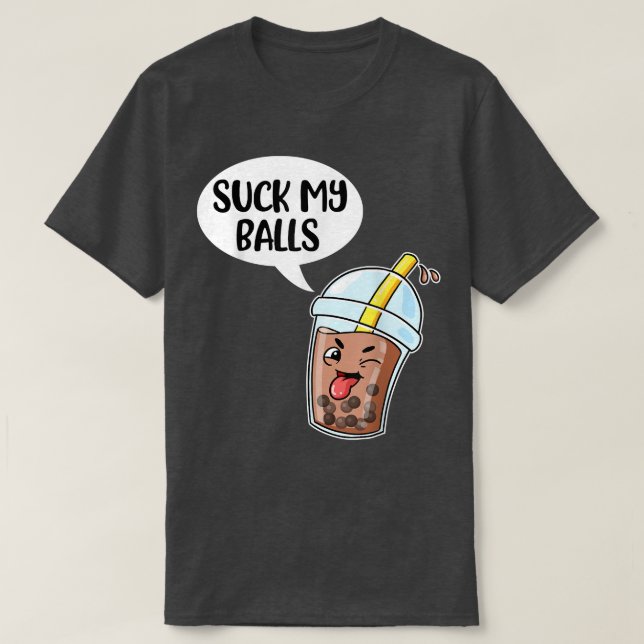 Camiseta Suck My Balls Boba (Diseño del anverso)