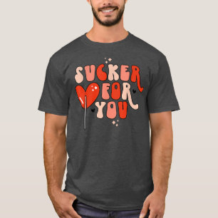 Camiseta Sucker Por Ti Lollipop Candy Heart Love Valentine