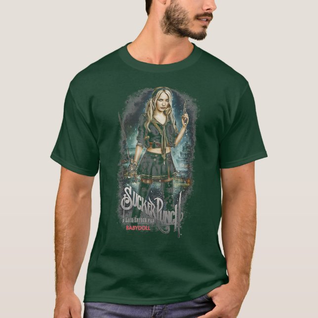 Camiseta Sucker Punch Babydoll Poster (Anverso)