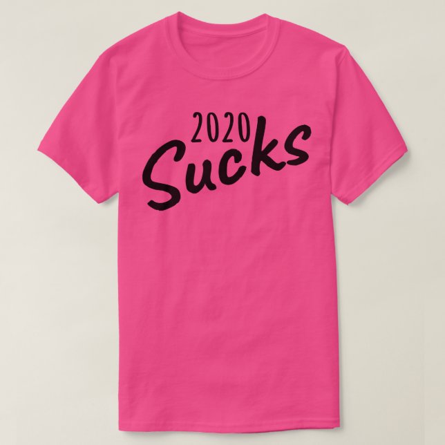 Camiseta Sucks 2020 (Diseño del anverso)