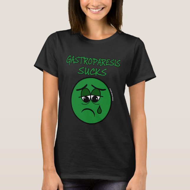 Camiseta SUCKS...Gastroparesis (Anverso)