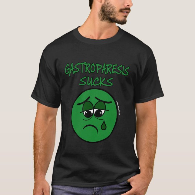 Camiseta SUCKS...Gastroparesis (Anverso)