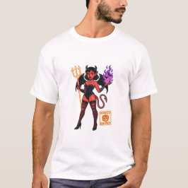 Camiseta Sucubus Personalizado de Halloween - Oscuro y jugu