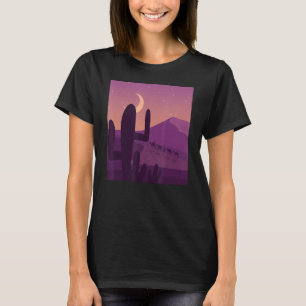 Camiseta Suculenta Planta Desierta Cacti Moonlight Cactus