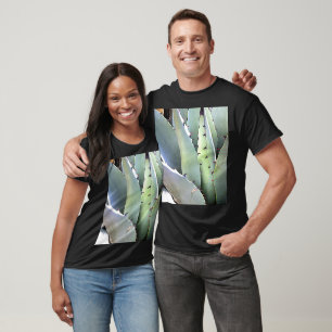 Camiseta Suculento desierto de Agave Plant Blue Cacti Tequi