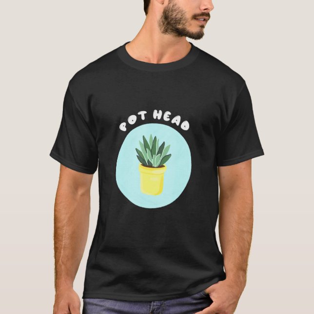 Camiseta Suculento Gardeners Guay de la planta de pot Head  (Anverso)