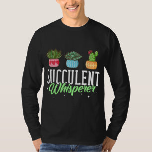 Camiseta Suculento regalo de planta Cactus Garden Pot
